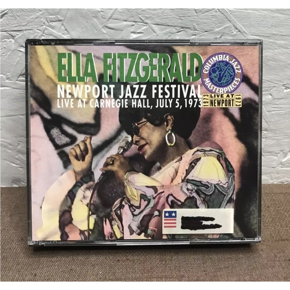 MINT DISCS! LOT of 2 Ella Fitzgerald: Newport Jazz Festival & First Lady of Song - Picture 2 of 12